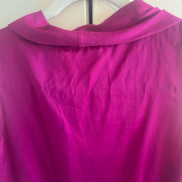 Sassy Sleeveless Magenta-color Top - Picture 7 of 10